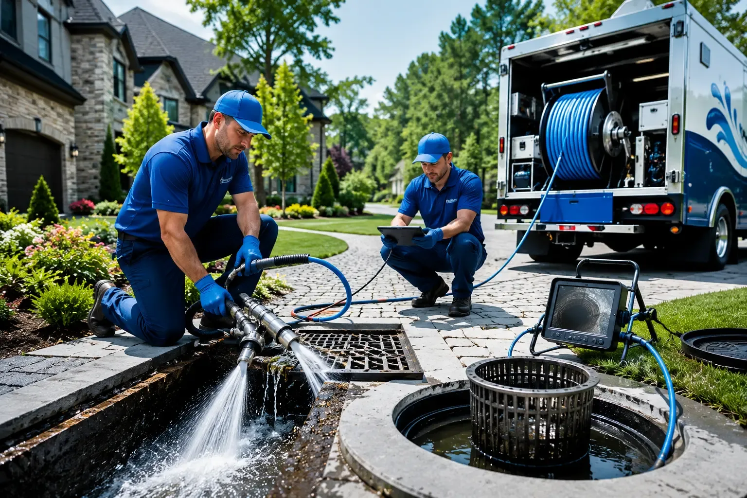 Local outdoor drain cleaning professionals in Worthington, IA